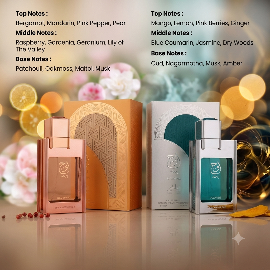Mamlakat al Oud AWJ Male&Female Combo
